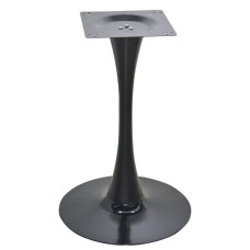 Опора Тюльпан для столу висота 71 см чорна