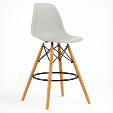 Стілець Тауер Вуд барний високий сірий