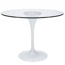 Стіл Тюльпан G скляний круглий д.80 см