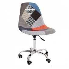 Офісне крісло Астер м'яке різнокольорова тканина