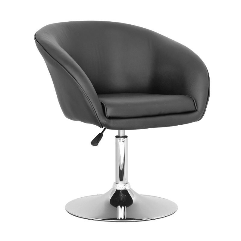 Крісло Мурат чорна екошкіра – стиль та комфорт