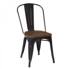 Стілець Толікс W металевий чорний