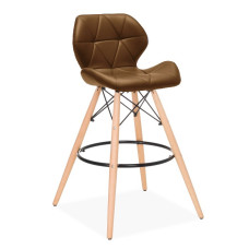 Стілець Стар Н барний високий коричневий