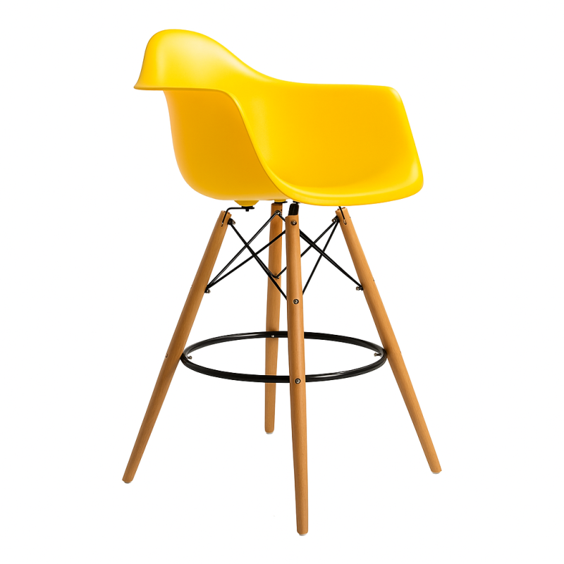 Стілець високий Тауер Вуд Eames барний хокер