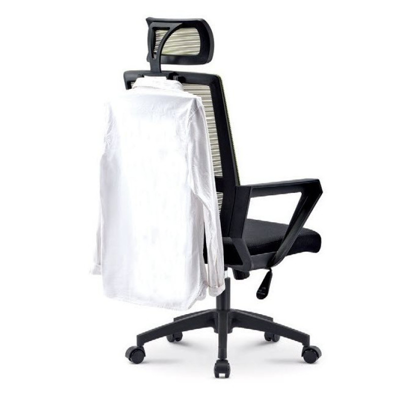 Сучасне офісне крісло з ергономічною сіткою та білим каркасом Остин