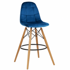 Стілець Лорена Н барний високий синій