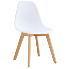 Стілець Лоренцо пластиковий білий