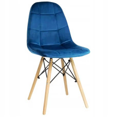 Стілець Тауер Софт велюр синій