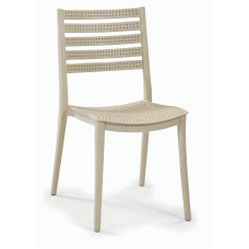 Стілець Зара пластиковий капучино