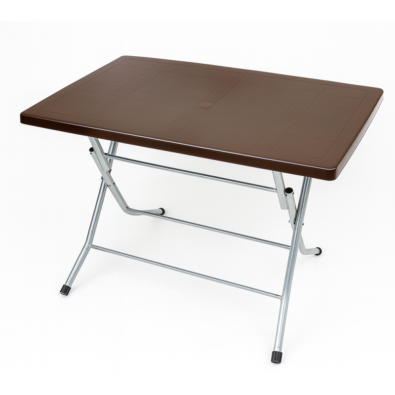 Комплект пластикових меблів 4 стільці Венус + прямокутний розкладний стіл Барі