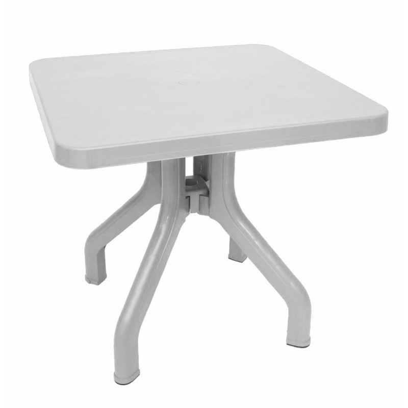 Комплект меблів 4 стільці Зара + складний білий стіл Прима GSDM