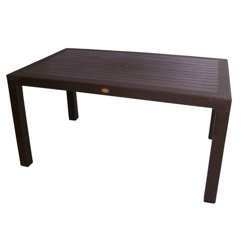 Комплект меблів 4 стільці Адам + садовий пластиковий стіл Лорі