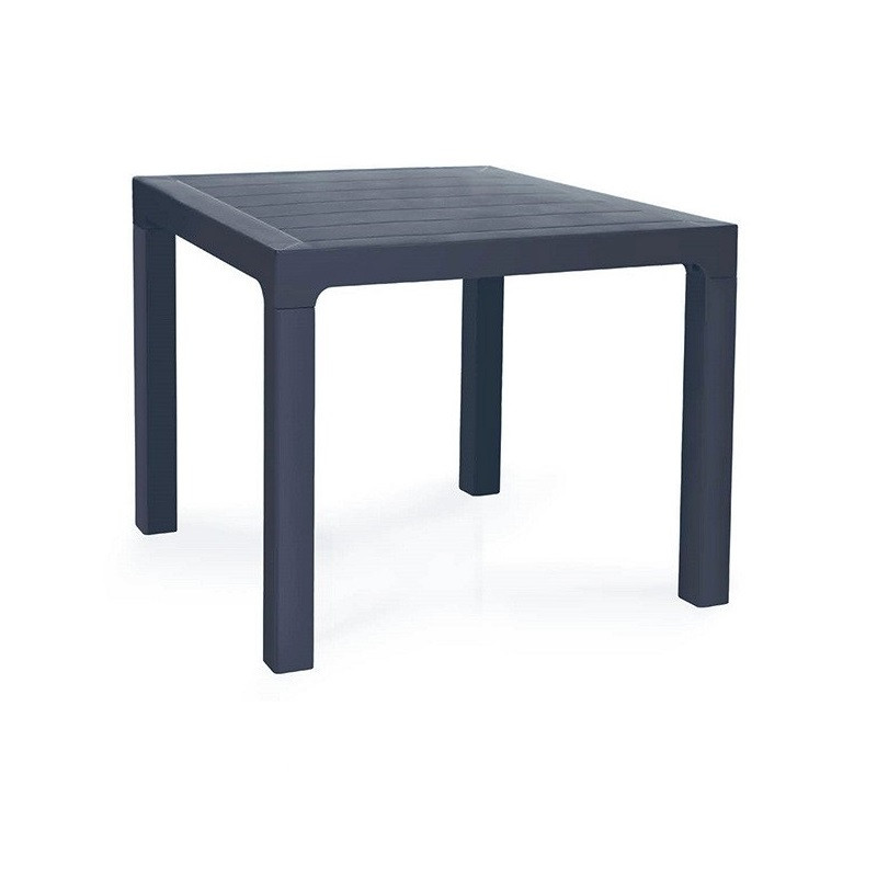 Комплект меблів 4 стільці Софія + садовий стіл Олаф чорний