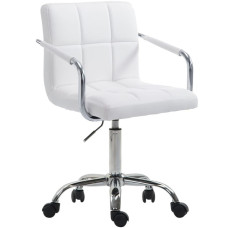 Крісло Артур К на колесах біле