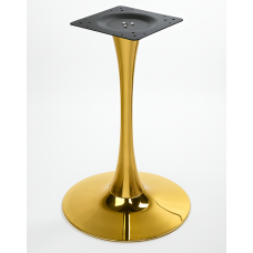 Опора Тюльпан для столу висота 71 см золота