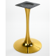 Опора для столу висота 71 см Тюльпан золотий колір