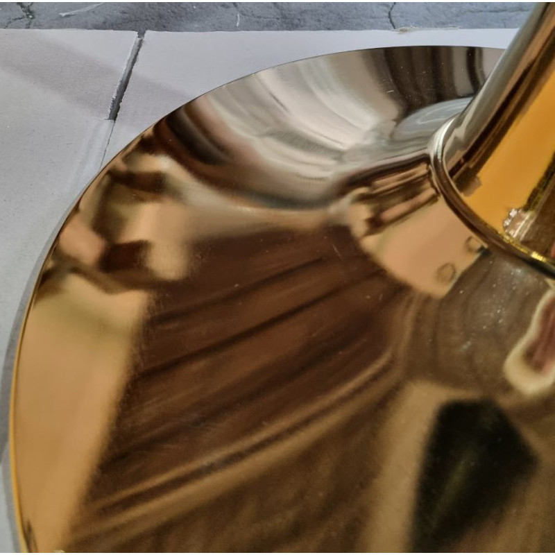 Опора для столу висота 71 см Тюльпан золотий колір