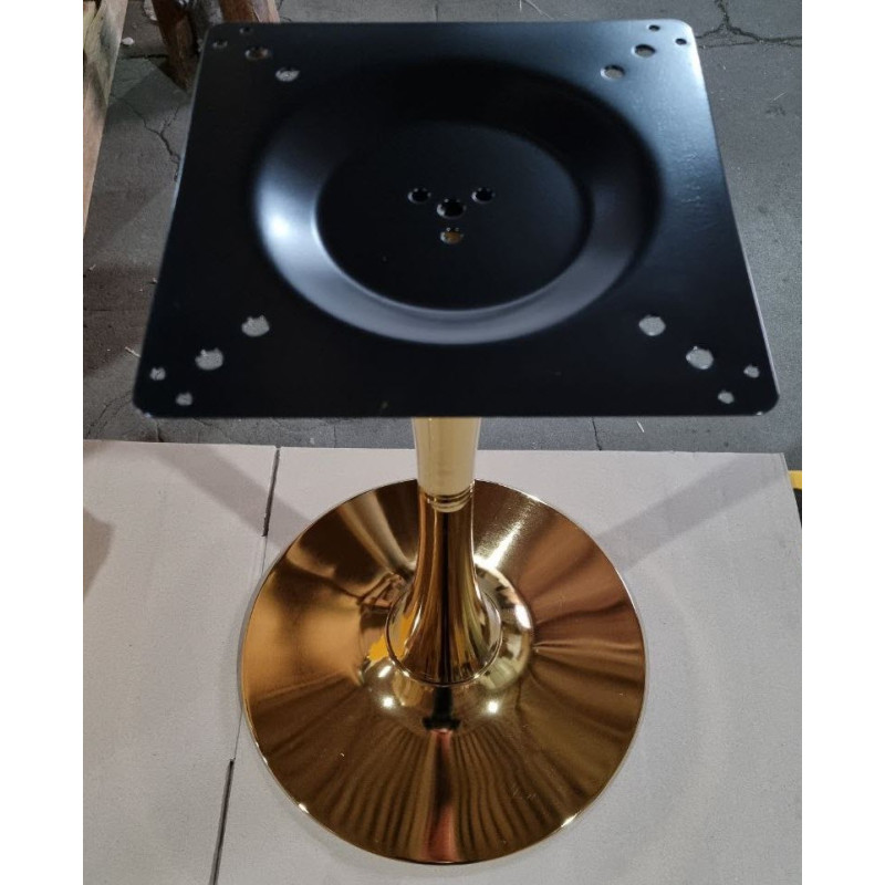 Опора для столу висота 71 см Тюльпан золотий колір