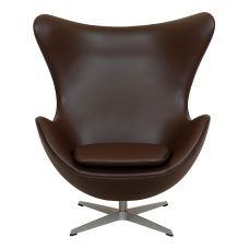 Крісло Егг екошкіра коричнева