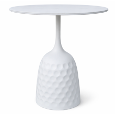 Столик Лола журнальний з керамічною білою стільницею