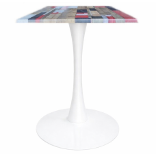 Стіл Тюльпан WHM квадратний 70*70 см