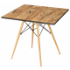 Стіл квадратний 70*70 см Тауер Вуд стиль вінтаж