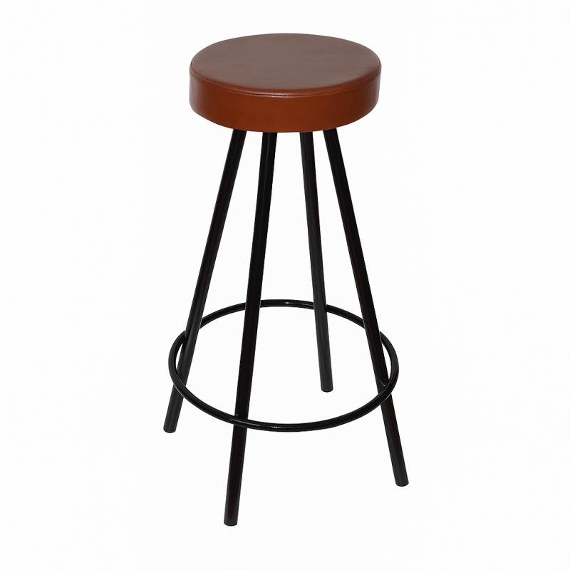 Високий барний стілець з екошкіри Діана