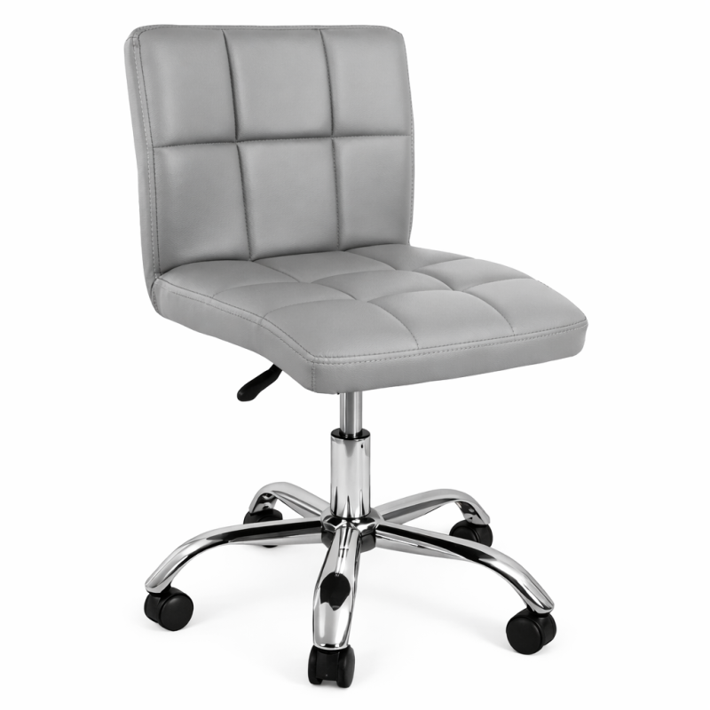 Крісло на колесах сіре Артур F