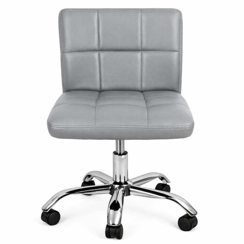 Крісло на колесах сіре Артур F