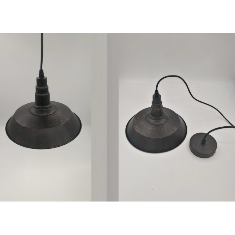 Люстра метал чорний колір Єва