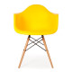 Стілець з підлокітниками Тауер Вуд жовтий