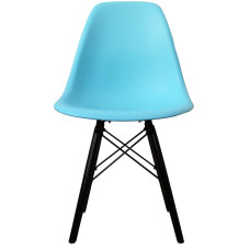 Стілець Тауер Вуд пластиковий блакитний колір