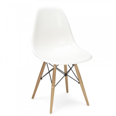 Стілець Тауер Вуд пластиковий білий