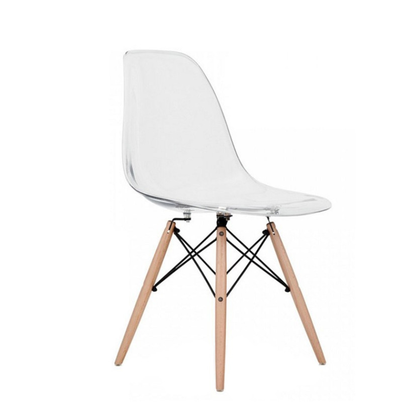 Стілець Тауер Вуд А прозоре сидіння, ніжки бук
