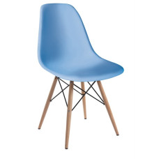 Стілець Тауер Вуд пластиковий блакитний