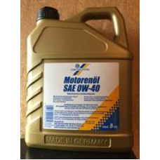 Олія моторна синтетична "Motoroil 0W-40", 5л