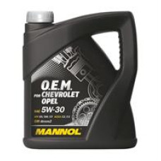 Олія моторна синтетична "7701 O.E.M. for Chevrolet Opel 5W-30", 4л