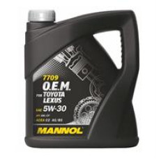 Олія моторна синтетична "7709 O.E.M. for Toyota Lexus 5W-30", 4л