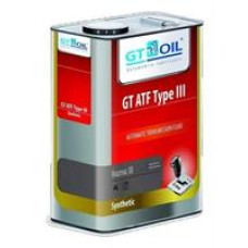 Олія трансмісійна синтетична "GT ATF Type III", 4л Олія трансмісійна синтетична "GT ATF Type III", 4л