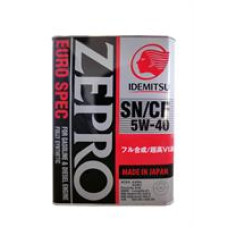 Олія моторна синтетична "Zepro Euro Spec SN/CF 5W-40", 4л Олія моторна синтетична "Zepro Euro Spec SN/CF 5W-40", 4л