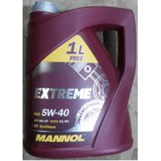 Олія моторна синтетична "EXTREME 5W-40", 5л