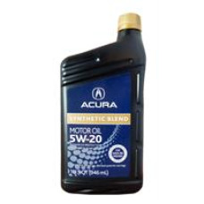 Олія моторна синтетична "ACURA Synthetic Blend 5W-20", 0.946л Олія моторна синтетична "ACURA Synthetic Blend 5W-20", 0.946л