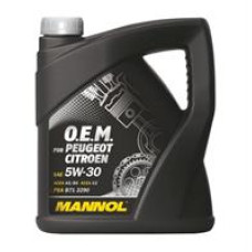 Олія моторна синтетична "7703 O.E.M. for Peugeot Citroen 5W-30", 4л