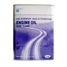 Олія моторна синтетична "GM DAEWOO ENGINE OIL 5W-30", 4л