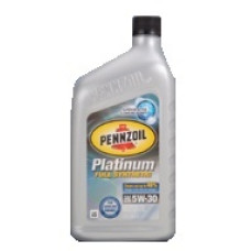 Олія моторна синтетична "Platinum Fully Synthetic 5W-30", 0.946л