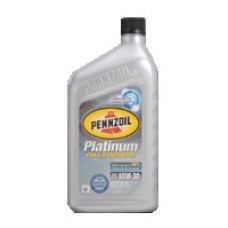 Олія моторна синтетична "Platinum Fully Synthetic 10W-30", 0.946л