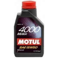 Олія моторна мінеральна "4000 MOTION 15W-50", 1л Олія моторна мінеральна "4000 MOTION 15W-50", 1л